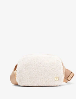 U.S. Polo Assn. CLASSIC ZIP SHERPA BELT BAG -Glimmera Cloth Shop 27A217AA WHIT 11428