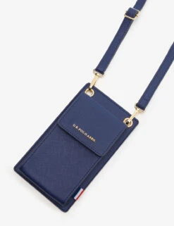 U.S. Polo Assn. PHONE CROSSBODY BAG -Glimmera Cloth Shop 27A218AA NAVY 0083