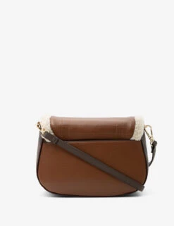 U.S. Polo Assn. SHERPA DIAMOND CROSSBODY BAG -Glimmera Cloth Shop 27A233AA COGN 11200