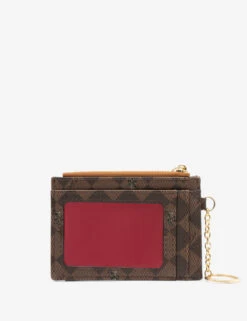 U.S. Polo Assn. DIAMOND CARD CASE -Glimmera Cloth Shop 27A242AA BRWN 11543