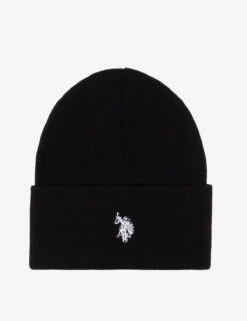 U.S. Polo Assn. MENS CLASSIC LOGO BEANIE -Glimmera Cloth Shop 27A268AA BLCK 2001