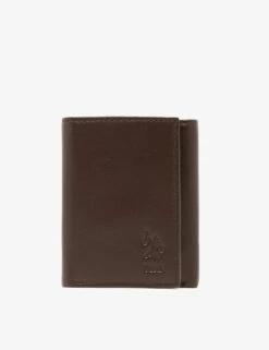 U.S. Polo Assn. MENS LEATHER TRIFOLD WALLET -Glimmera Cloth Shop 27A275AA BRON 4009