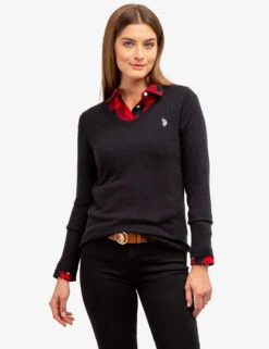 U.S. Polo Assn. SOFT TOUCH V-NECK SWEATER