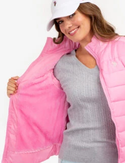 U.S. Polo Assn. COZY FUR LINED VEST -Glimmera Cloth Shop 321042C1D HGTY 64410