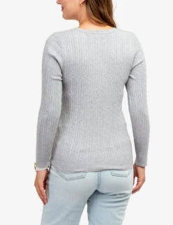 U.S. Polo Assn. SOFT CABLE V-NECK SWEATER -Glimmera Cloth Shop 321042C1D HGTY 64419