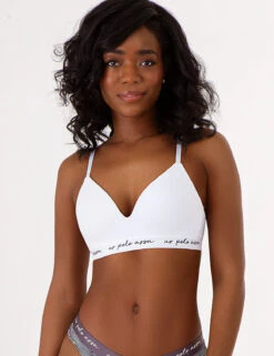 U.S. Polo Assn. 2PK WIRE FREE CLASP BACK BRAS WITH ADJUSTABLE STRAPS -Glimmera Cloth Shop 5PKHC1061 77452