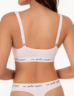 U.S. Polo Assn. 3PK MOLDED CUP CLOSED BACK BRAS WITH ADJUSTABLE STRAPS -Glimmera Cloth Shop 5PKT182 77476