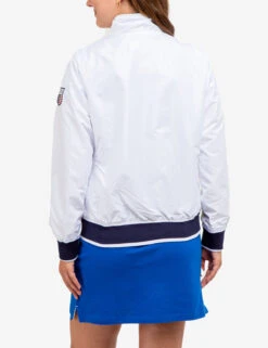 U.S. Polo Assn. YACHT JACKET -Glimmera Cloth Shop 621007PA WHIT 65101