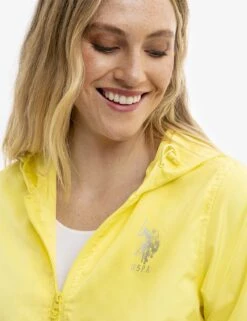 U.S. Polo Assn. METALLIC LOGO WINDBREAKER -Glimmera Cloth Shop 621011PP LILI 14345