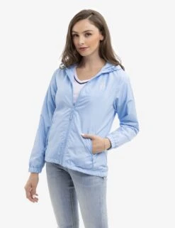 U.S. Polo Assn. METALLIC LOGO WINDBREAKER