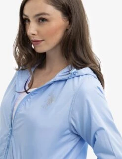 U.S. Polo Assn. METALLIC LOGO WINDBREAKER -Glimmera Cloth Shop 621011PP THBL 14682