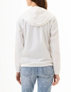 U.S. Polo Assn. METALLIC LOGO WINDBREAKER -Glimmera Cloth Shop 621011PP WHITE 6523