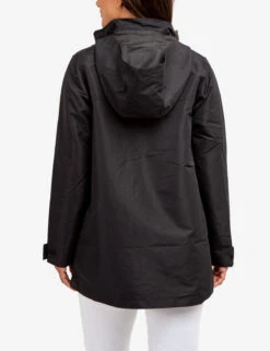 U.S. Polo Assn. ZIP FRONT RAINCOAT -Glimmera Cloth Shop 621014PA BLCK 63991