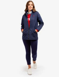 U.S. Polo Assn. ZIP FRONT RAINCOAT