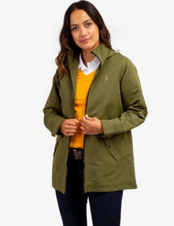 U.S. Polo Assn. ZIP FRONT RAINCOAT -Glimmera Cloth Shop 621014PA CYOL 64431