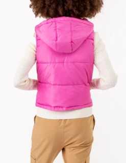 U.S. Polo Assn. HOODED CROPPED VEST -Glimmera Cloth Shop 621021PT PKPZ 72475