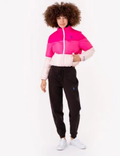 U.S. Polo Assn. CROPPED COLORBLOCK PUFFER JACKET -Glimmera Cloth Shop 621029PT CBPK 72435