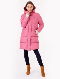 U.S. Polo Assn. MAXI SNORKEL HOODED PUFFER JACKET 14 U.S. Polo Assn. MAXI SNORKEL HOODED PUFFER JACKET -Glimmera Cloth Shop 621030PP OXFO 72382