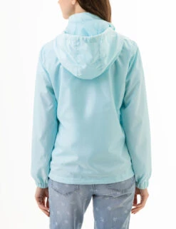 U.S. Polo Assn. HOODED QUARTER ZIP WINDBREAKER -Glimmera Cloth Shop 621059PT BLUESAIL 6474