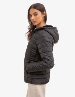U.S. Polo Assn. COZY QUILTED HOODED PUFFER JACKET -Glimmera Cloth Shop 621066PP BLCK 16589
