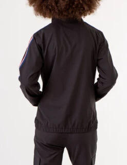 U.S. Polo Assn. STRETCH WOVEN SIDE TAPE TRACK JACKET -Glimmera Cloth Shop 622014S6 BLCK 72914