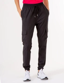 U.S. Polo Assn. STRETCH WOVEN CARGO JOGGERS -Glimmera Cloth Shop 623016S5 BLCK 72810