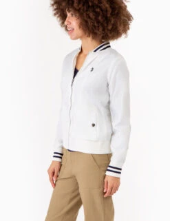 U.S. Polo Assn. SOLID BOMBER JACKET -Glimmera Cloth Shop 629575PT FSWH 72877