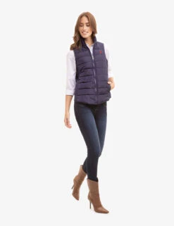 U.S. Polo Assn. COZY FUR LINED VEST -Glimmera Cloth Shop 629598PT EVBL 4356