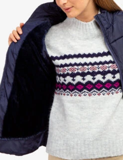 U.S. Polo Assn. COZY FUR LINED VEST -Glimmera Cloth Shop 629598PT EVBL 64069