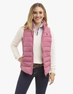 U.S. Polo Assn. COZY FUR LINED VEST -Glimmera Cloth Shop 629598PT OXFO 14566