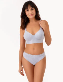 U.S. Polo Assn. 3PK MOLDED CUP CLOSED BACK BRAS WITH ADJUSTABLE STRAPS