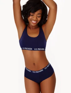 U.S. Polo Assn. 3PK BRALETTES WITH REMOVEABLE PADS -Glimmera Cloth Shop NAVY 77493 cc23537d 5e3b 46af a931 32b1707afebb