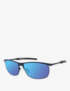 U.S. Polo Assn. MEN'S METAL SPORT RECTANGULAR SUNGLASSES