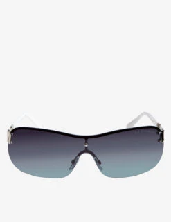 U.S. Polo Assn. LADIES STYLISH SHIELD SUNGLASSES -Glimmera Cloth Shop PA5094 SLVWH 81315
