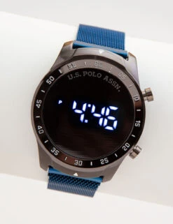 U.S. Polo Assn. MEN'S LED MESH STRAP WATCH