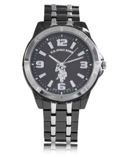 U.S. Polo Assn. MEN'S LINK AND CROC STRAP WATCH SET -Glimmera Cloth Shop USC2630Individual1