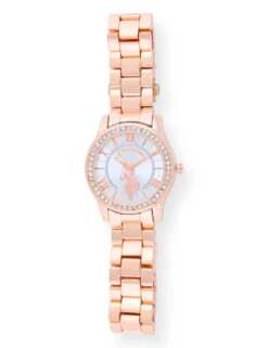 U.S. Polo Assn. LADIES ROSE GOLD BRACELET WATCH -Glimmera Cloth Shop USC40380UO 4887