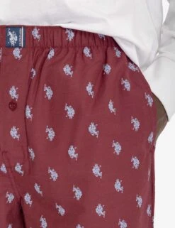 U.S. Polo Assn. LOGO WOVEN PANT -Glimmera Cloth Shop USM223LP05 BARB 1113