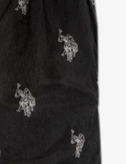 U.S. Polo Assn. LUXE FLEECE PANT -Glimmera Cloth Shop USM223LP38 BLCK 2605