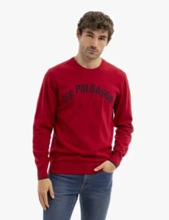 U.S. POLO ASSN. CHEST LOGO SWEATER -Glimmera Cloth Shop USUF3S5088 ERED 13732