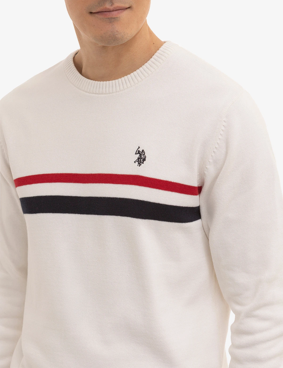 U.S. Polo Assn. SIGNATURE STRIPE CREW NECK SWEATER 10 U.S. Polo Assn. SIGNATURE STRIPE CREW NECK SWEATER - Image 10