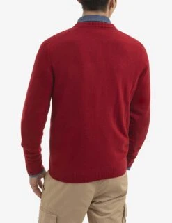 U.S. Polo Assn. SOFT SOLID JERSEY V-NECK SWEATER -Glimmera Cloth Shop USUF3S5395 ERED 0537