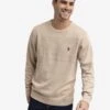 U.S. Polo Assn. TEXTURED CREW NECK SWEATER