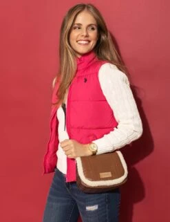 U.S. Polo Assn. SHERPA DIAMOND CROSSBODY BAG