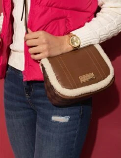 U.S. Polo Assn. SHERPA DIAMOND CROSSBODY BAG -Glimmera Cloth Shop VALENTINES DAY 14919